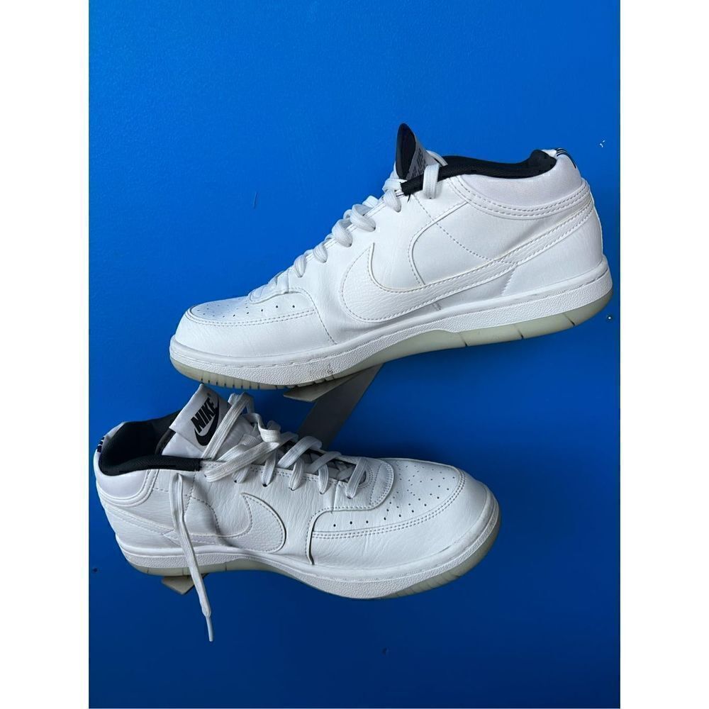 Size 11 - Nike Sky Force 3/4 White W/ Gum Sole